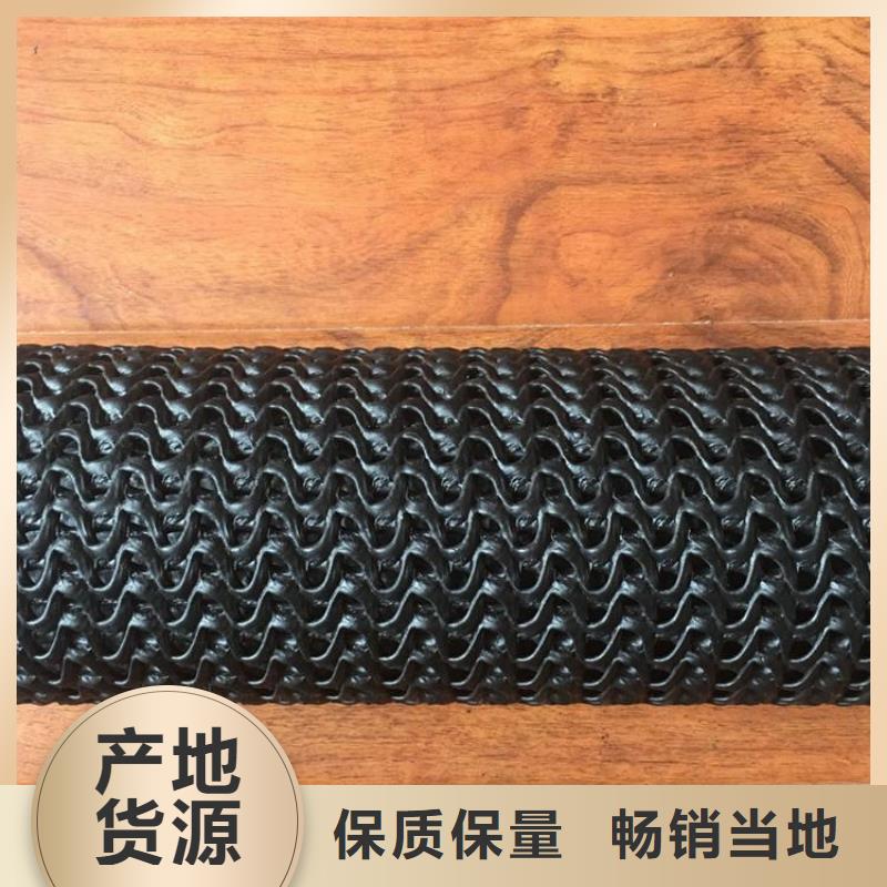 硬式透水管双向塑料土工格栅超产品在细节