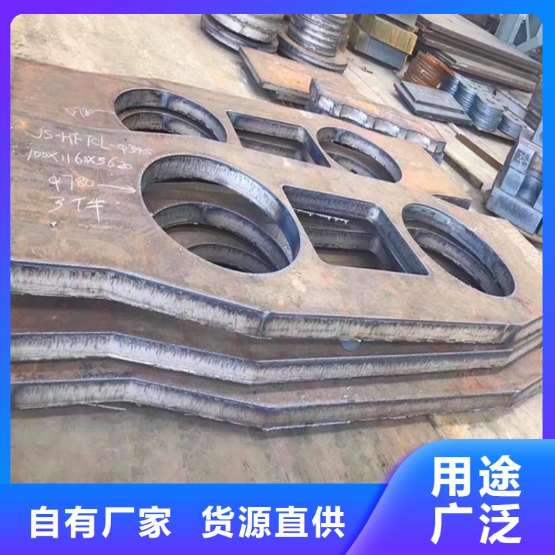特厚钢板Q235BQ355B45号猛板产地采购