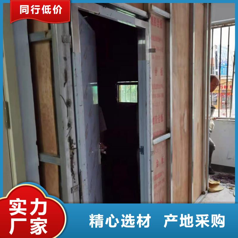 防辐射铅门包施工