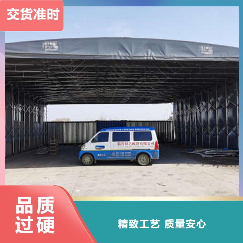 电动伸缩篷来厂考察