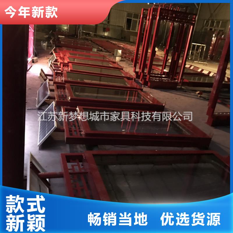 滚动灯箱太阳能公交站台厂家品控严格