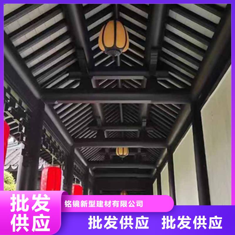 古建亭廊 古建铝代木每一处都是匠心制作