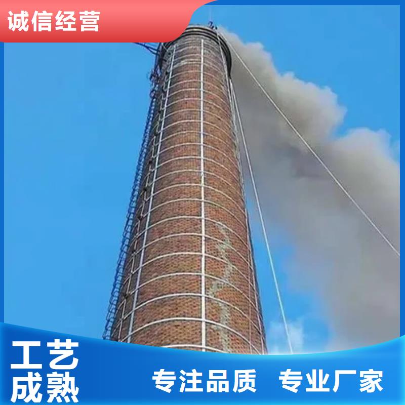 烟囱维修烟囱刷色的图文介绍