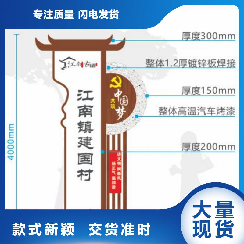 美丽乡村振兴标牌厂家报价
