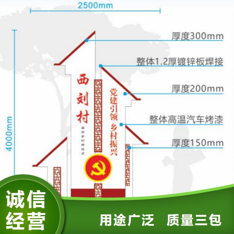 仿古木纹美丽乡村标牌批发价格