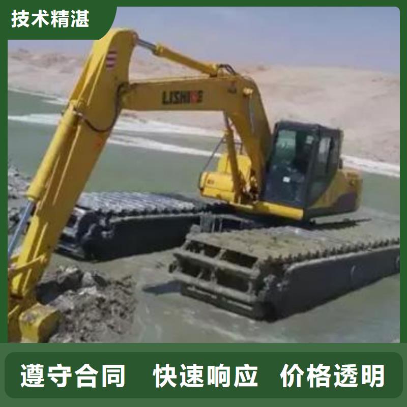水上挖掘机租赁大小船挖租赁一站式服务