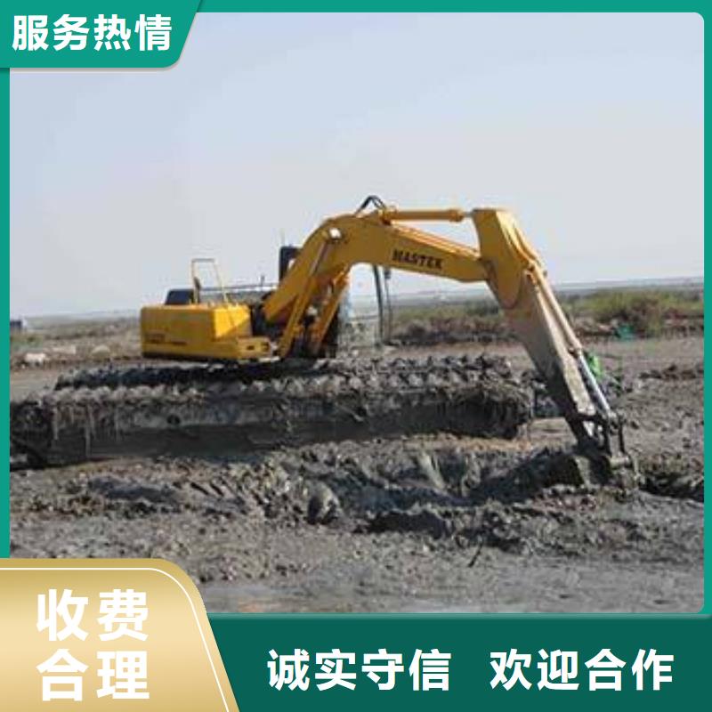 水上挖掘机租赁大小船挖租赁一站式服务
