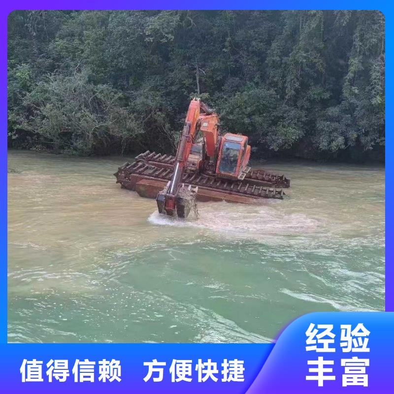 水上挖掘机租赁,水上挖机专业可靠