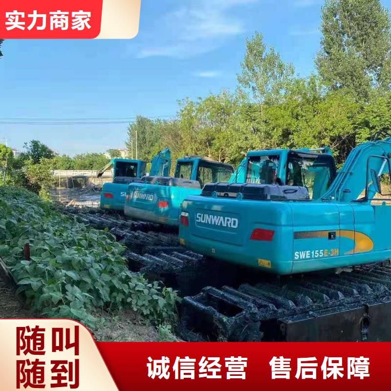 水上挖掘机租赁大小船挖租赁实力商家