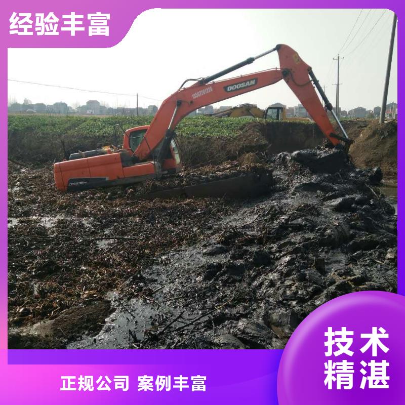 水上挖掘机租赁_湿地挖机租赁公司精英团队