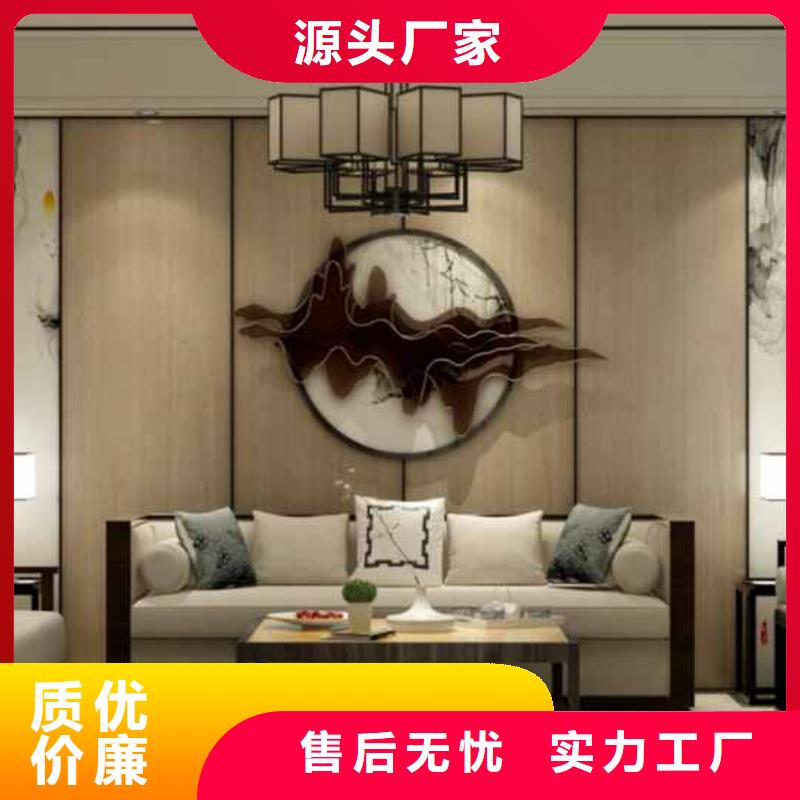 竹木纤维护墙板安装过程施工队伍