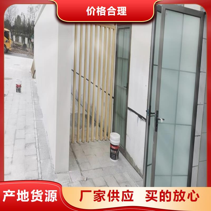 可施工长廊花架木纹漆批发价