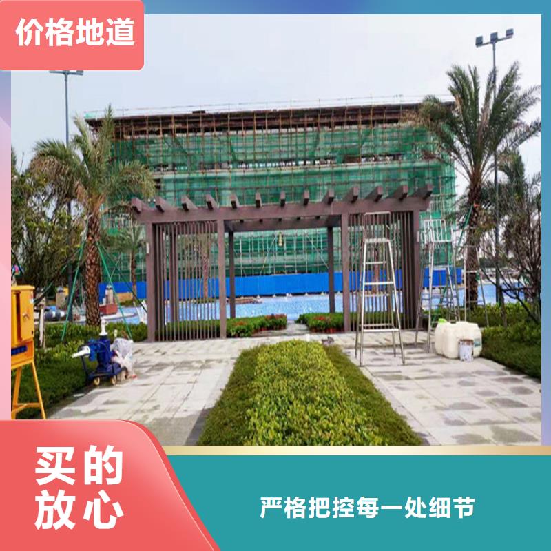 源头工厂方钢木纹漆专业施工