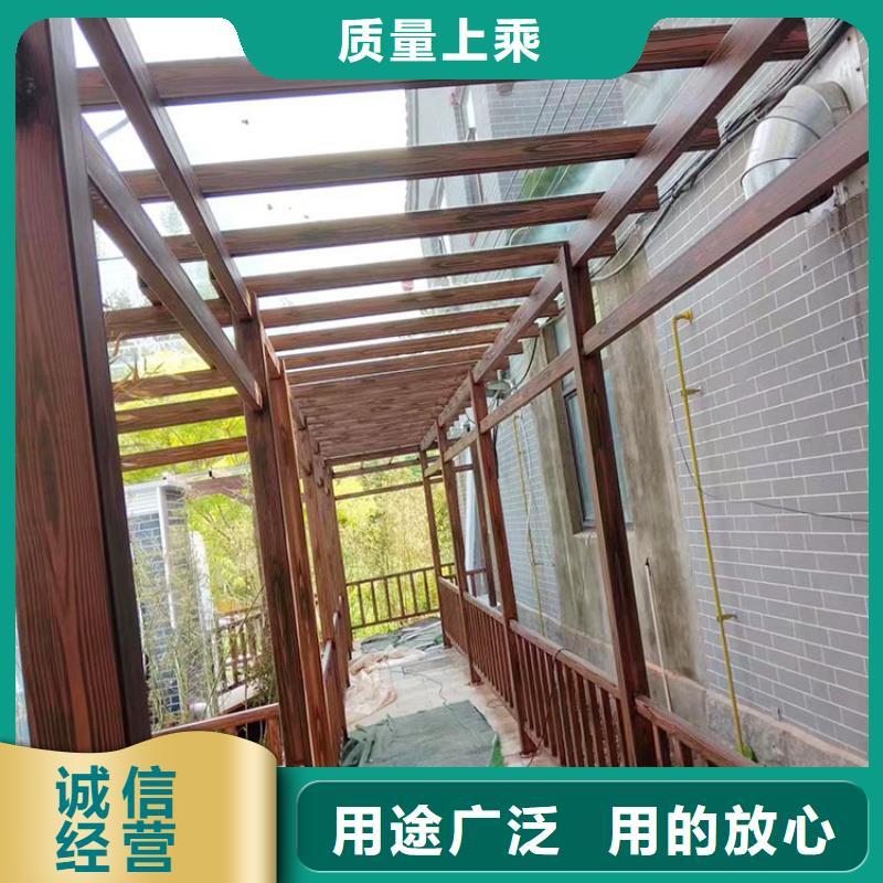 海东县廊架长廊木纹漆，钢结构金属面木纹漆，仿木纹漆施工价格