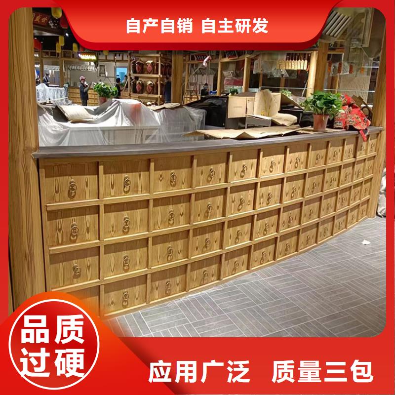 仿古园林建筑木纹漆包工包料支持定制