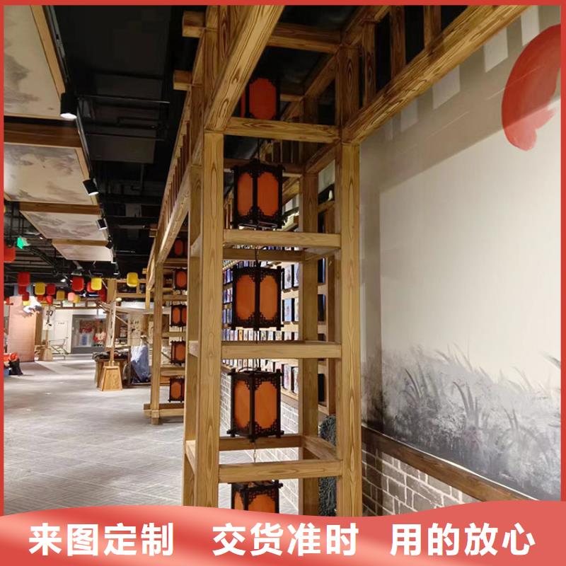 钢结构仿木纹漆，金属面木纹漆，镀锌管木纹漆全包施工价格