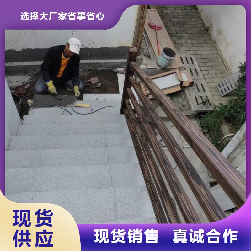 廊架护栏木纹漆，钢结构仿木纹漆，仿古木纹漆厂家定制