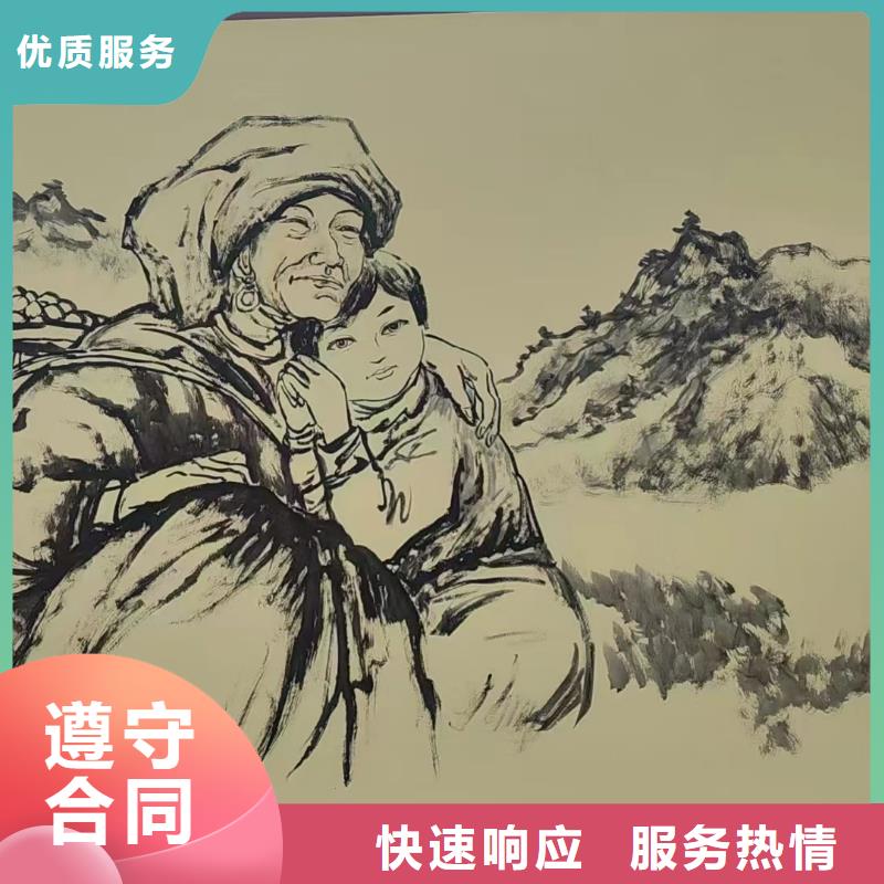 汕尾墙绘墙体手绘彩绘壁画公司