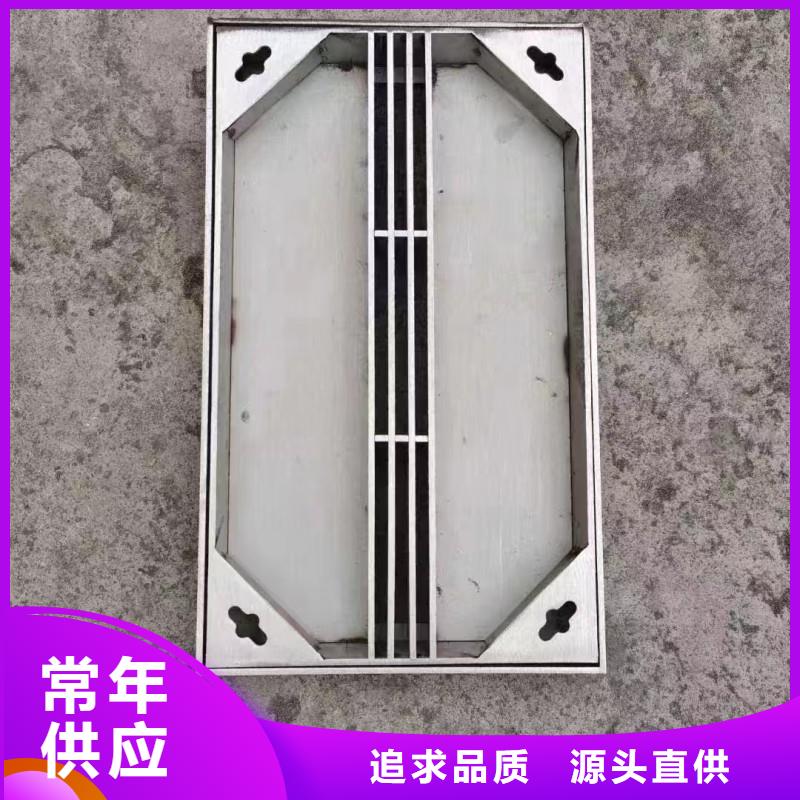 不锈钢折边装饰井盖600*600定做生产建通铸造厂家
