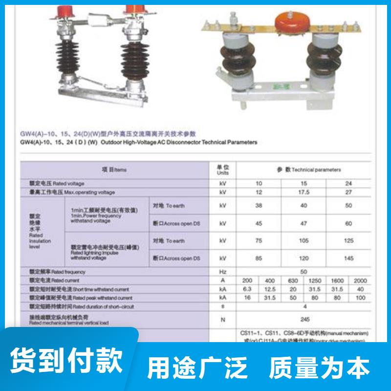 樊高跌落式熔断器供应隔离开关真空断路器诚信商家