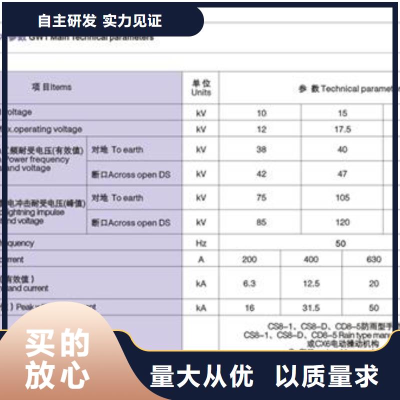 【 隔离开关-绝缘子高性价比】-樊高电气销售部(海西市分公司)