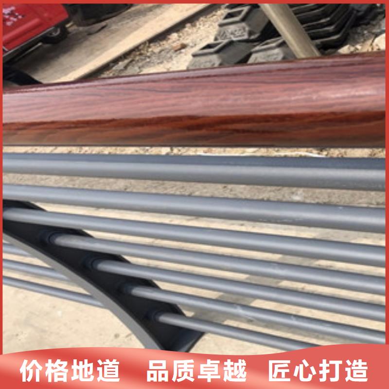 木纹转印护栏_桥梁护栏生产厂家发货及时