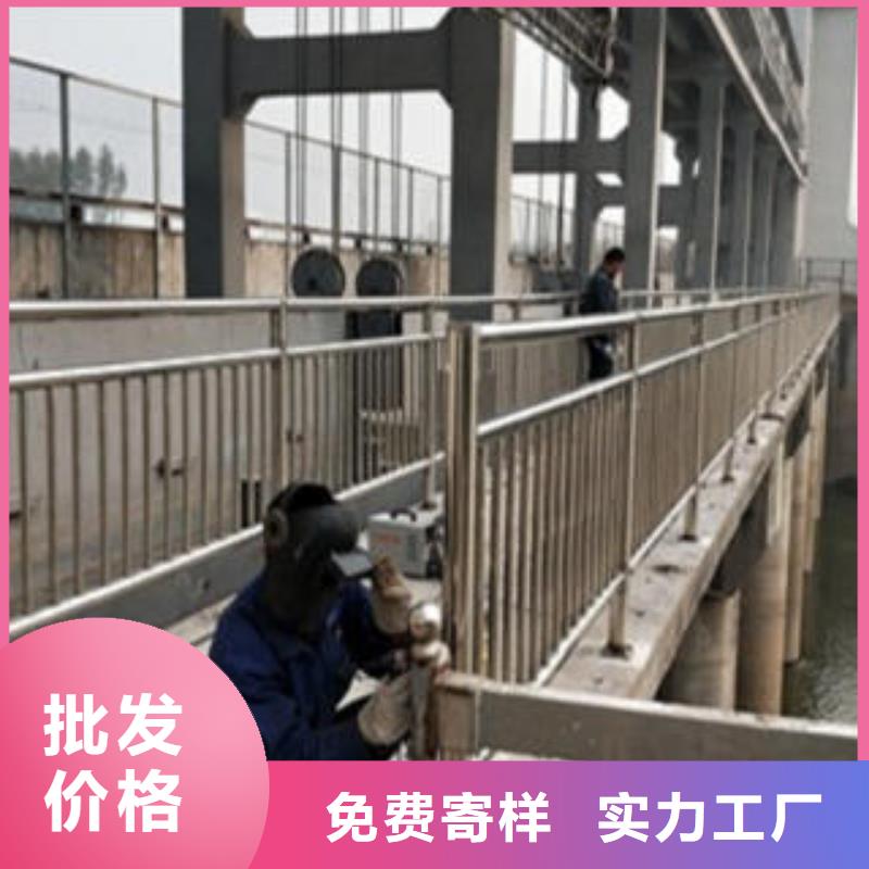 Q235材质钢板立柱切割304不锈钢复合管护栏价格您想要的我们都有