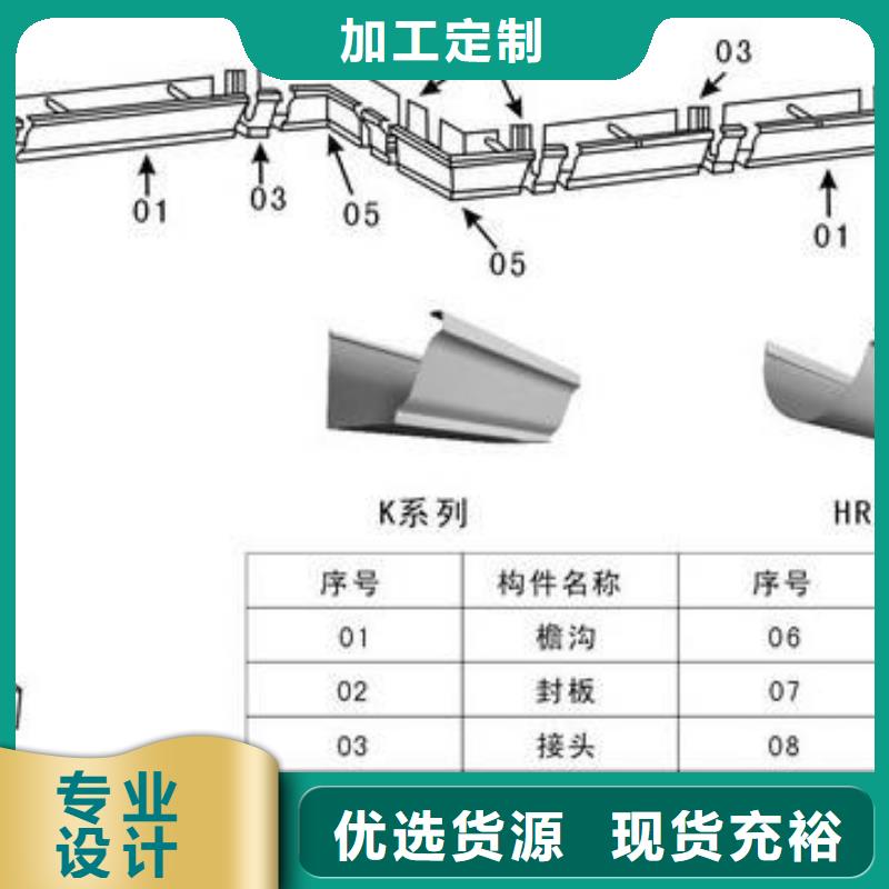 【PVC成品天沟,铝合金成品天沟48小时发货】同城货源