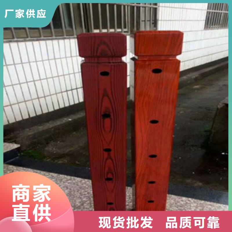 钢背木护栏桥梁防撞护栏专业信赖厂家