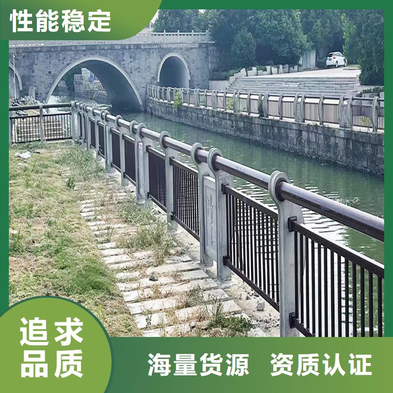 Q355B桥梁防撞栏杆施工企业自产自销桥梁护栏